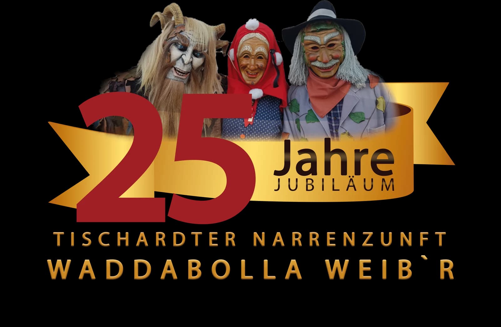 Waddabolla Weib'r — Jubiläumslogo zum 25-jährigen Bestehen